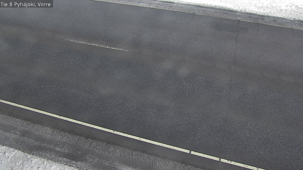 Weather Camera Image Road 8 Pyhäjoki, Viirre, Pyhäjoki, Pohjois-Pohjanmaa