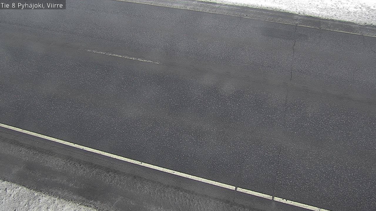 Weather Camera Image Väg 8 Pyhäjoki, Viirre, Pyhäjoki, Pohjois-Pohjanmaa
