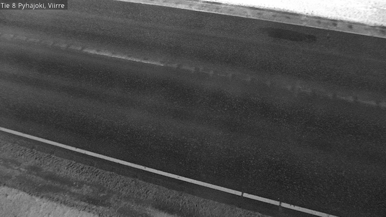 Weather Camera Image Road 8 Pyhäjoki, Viirre, Pyhäjoki, Pohjois-Pohjanmaa