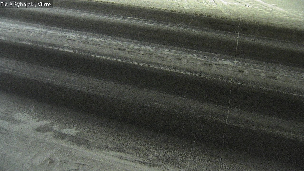 Weather Camera Image Road 8 Pyhäjoki, Viirre, Pyhäjoki, Pohjois-Pohjanmaa
