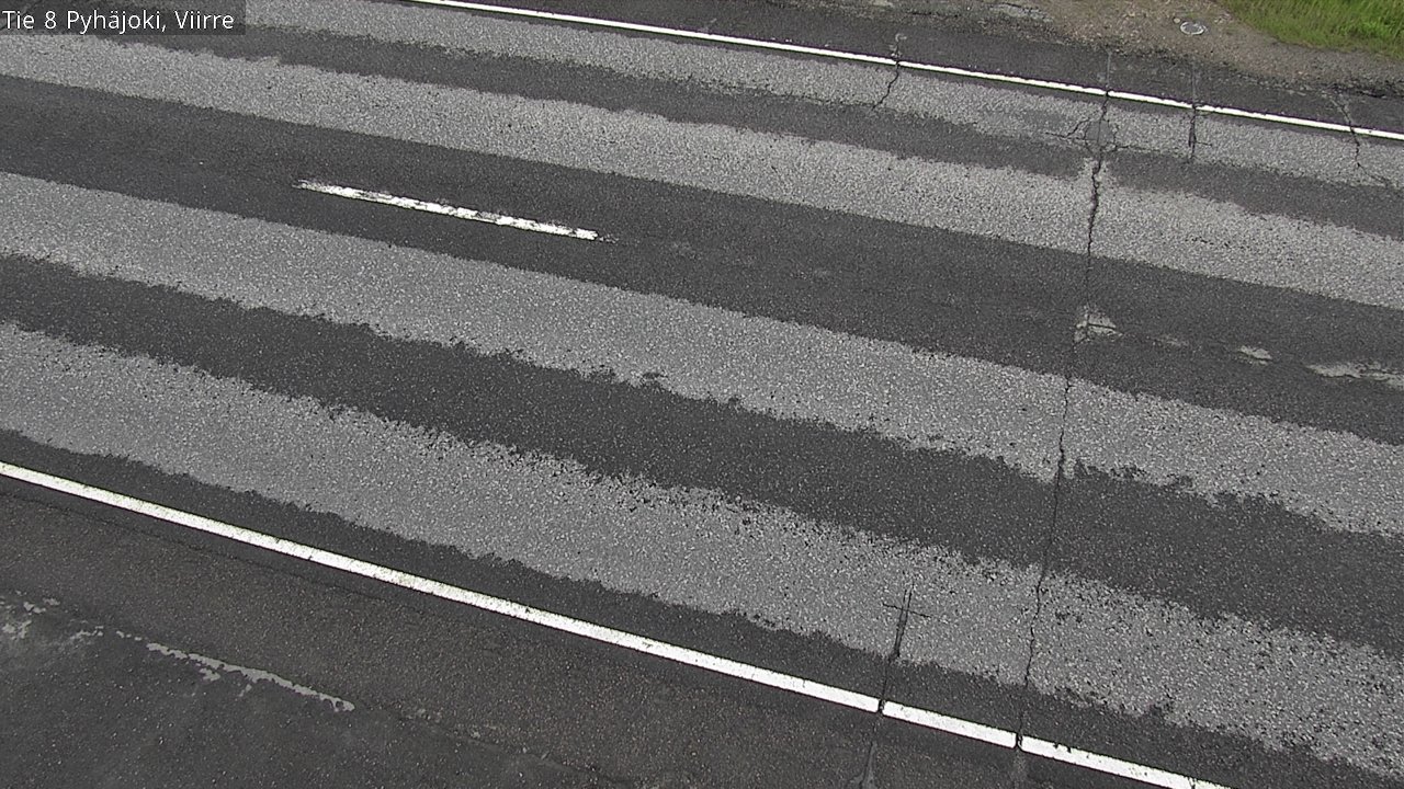 Weather Camera Image Road 8 Pyhäjoki, Viirre, Pyhäjoki, Pohjois-Pohjanmaa