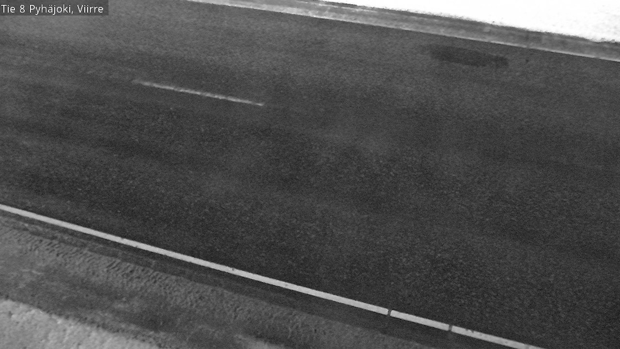 Weather Camera Image Road 8 Pyhäjoki, Viirre, Pyhäjoki, Pohjois-Pohjanmaa