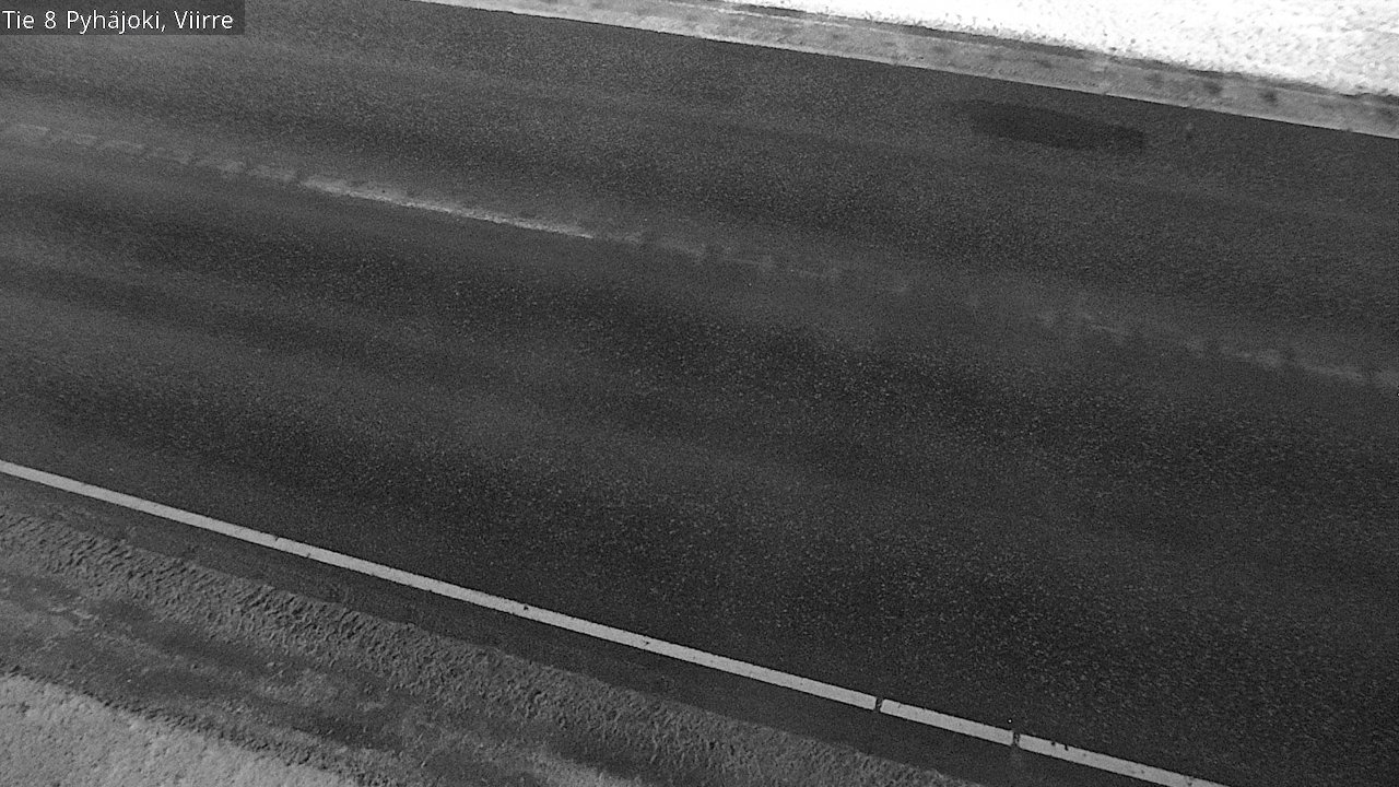 Weather Camera Image Road 8 Pyhäjoki, Viirre, Pyhäjoki, Pohjois-Pohjanmaa