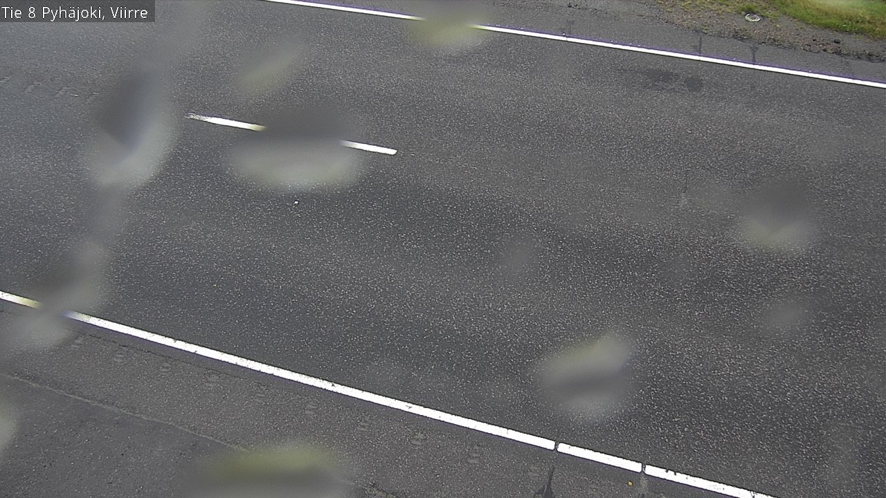 Weather Camera Image Road 8 Pyhäjoki, Viirre, Pyhäjoki, Pohjois-Pohjanmaa