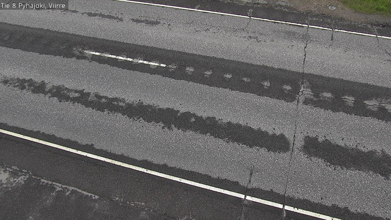 Weather Camera Image Road 8 Pyhäjoki, Viirre, Pyhäjoki, Pohjois-Pohjanmaa