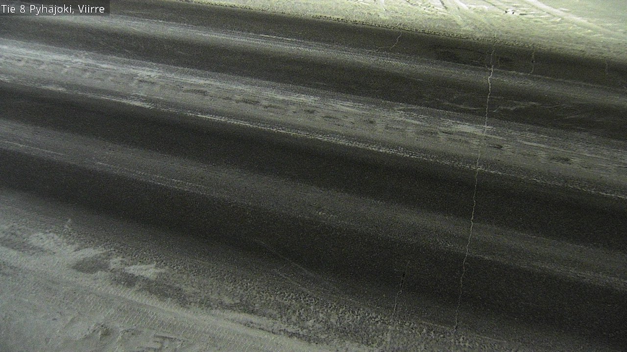 Weather Camera Image Road 8 Pyhäjoki, Viirre, Pyhäjoki, Pohjois-Pohjanmaa