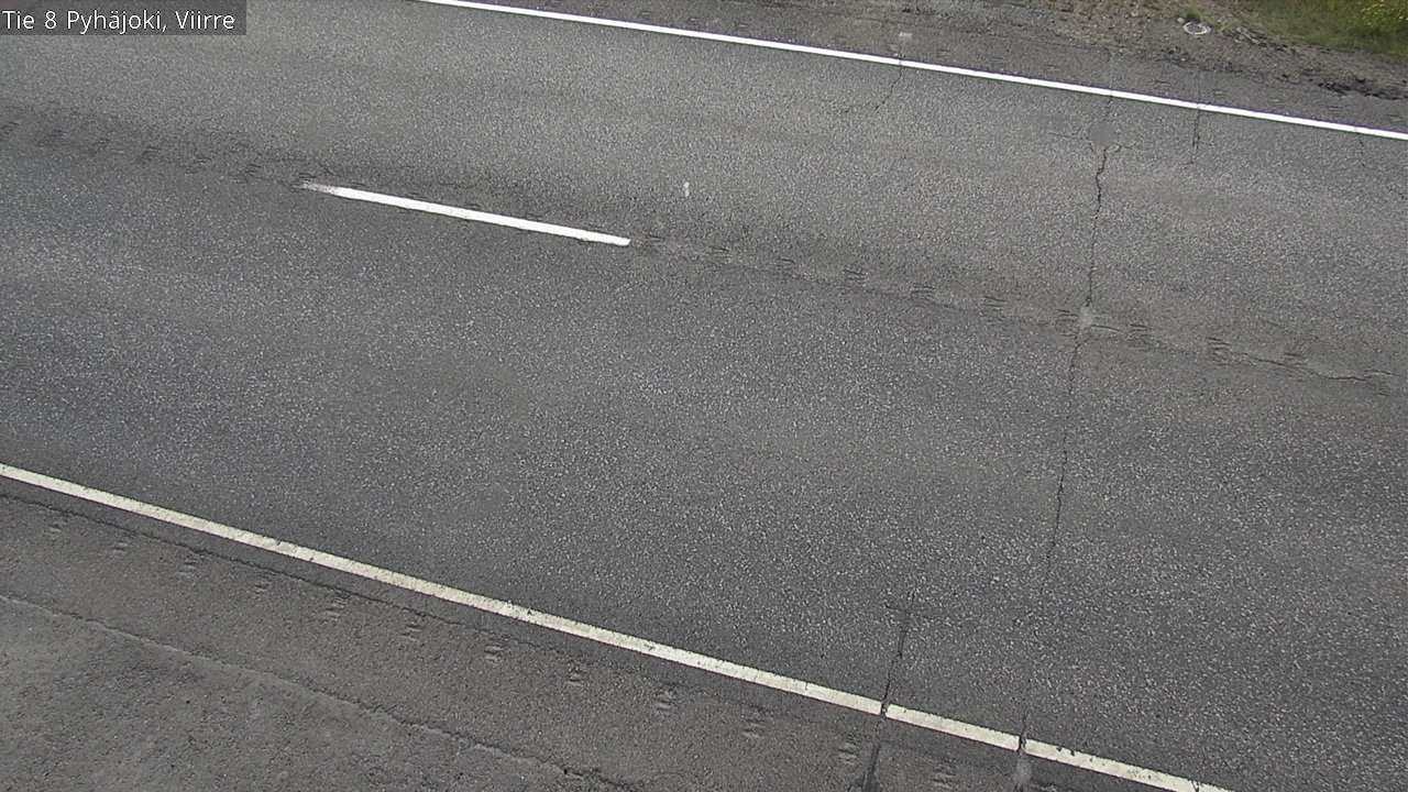 Weather Camera Image Road 8 Pyhäjoki, Viirre, Pyhäjoki, Pohjois-Pohjanmaa