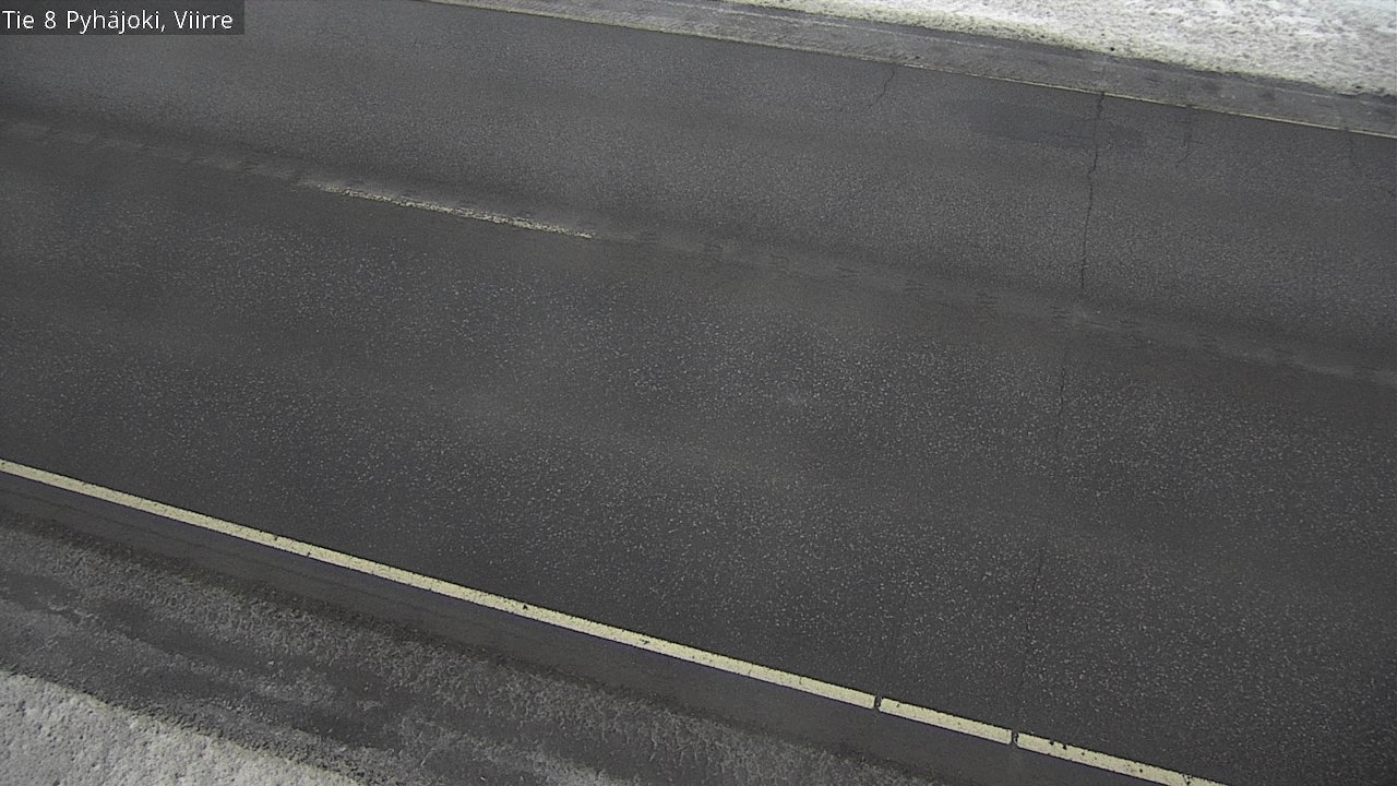 Weather Camera Image Road 8 Pyhäjoki, Viirre, Pyhäjoki, Pohjois-Pohjanmaa