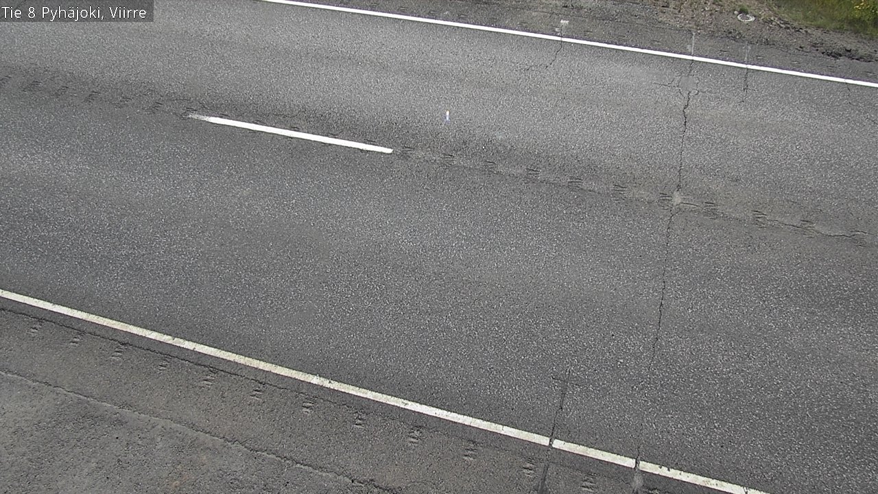 Weather Camera Image Road 8 Pyhäjoki, Viirre, Pyhäjoki, Pohjois-Pohjanmaa