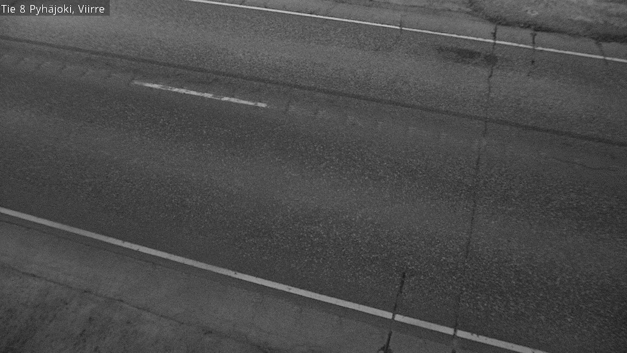 Weather Camera Image Väg 8 Pyhäjoki, Viirre, Pyhäjoki, Pohjois-Pohjanmaa