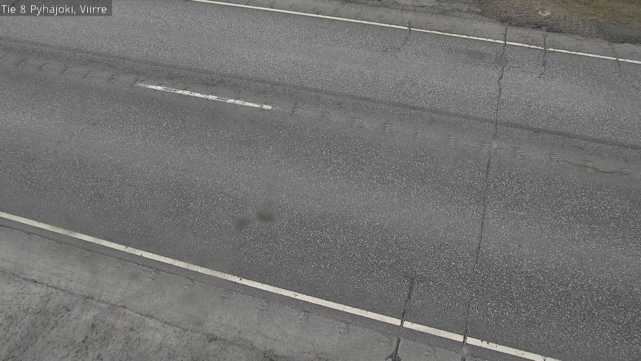 Weather Camera Image Väg 8 Pyhäjoki, Viirre, Pyhäjoki, Pohjois-Pohjanmaa