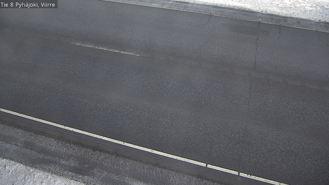 Weather Camera Image Road 8 Pyhäjoki, Viirre, Pyhäjoki, Pohjois-Pohjanmaa