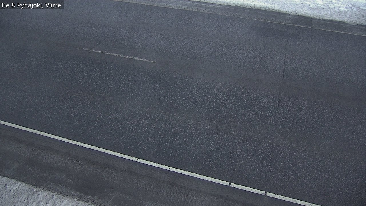 Weather Camera Image Väg 8 Pyhäjoki, Viirre, Pyhäjoki, Pohjois-Pohjanmaa