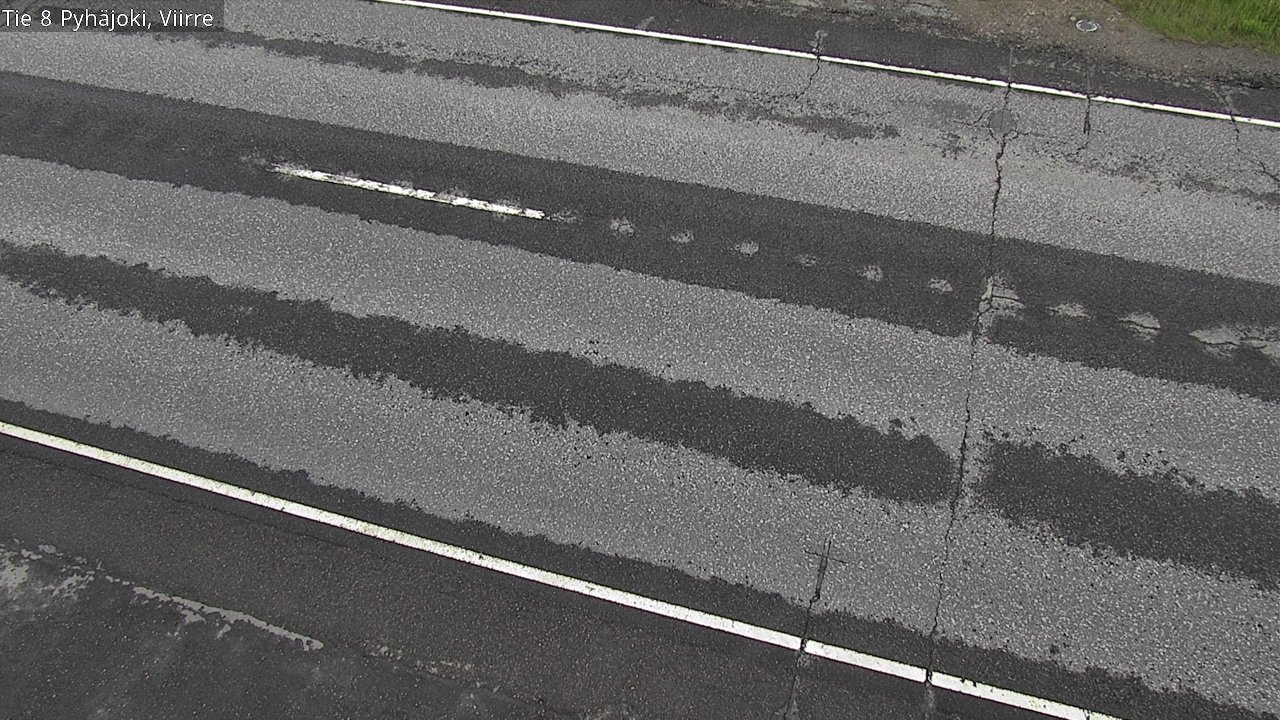 Weather Camera Image Road 8 Pyhäjoki, Viirre, Pyhäjoki, Pohjois-Pohjanmaa