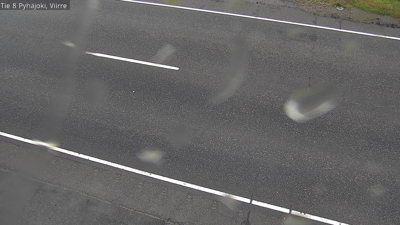 Weather Camera Image Road 8 Pyhäjoki, Viirre, Pyhäjoki, Pohjois-Pohjanmaa