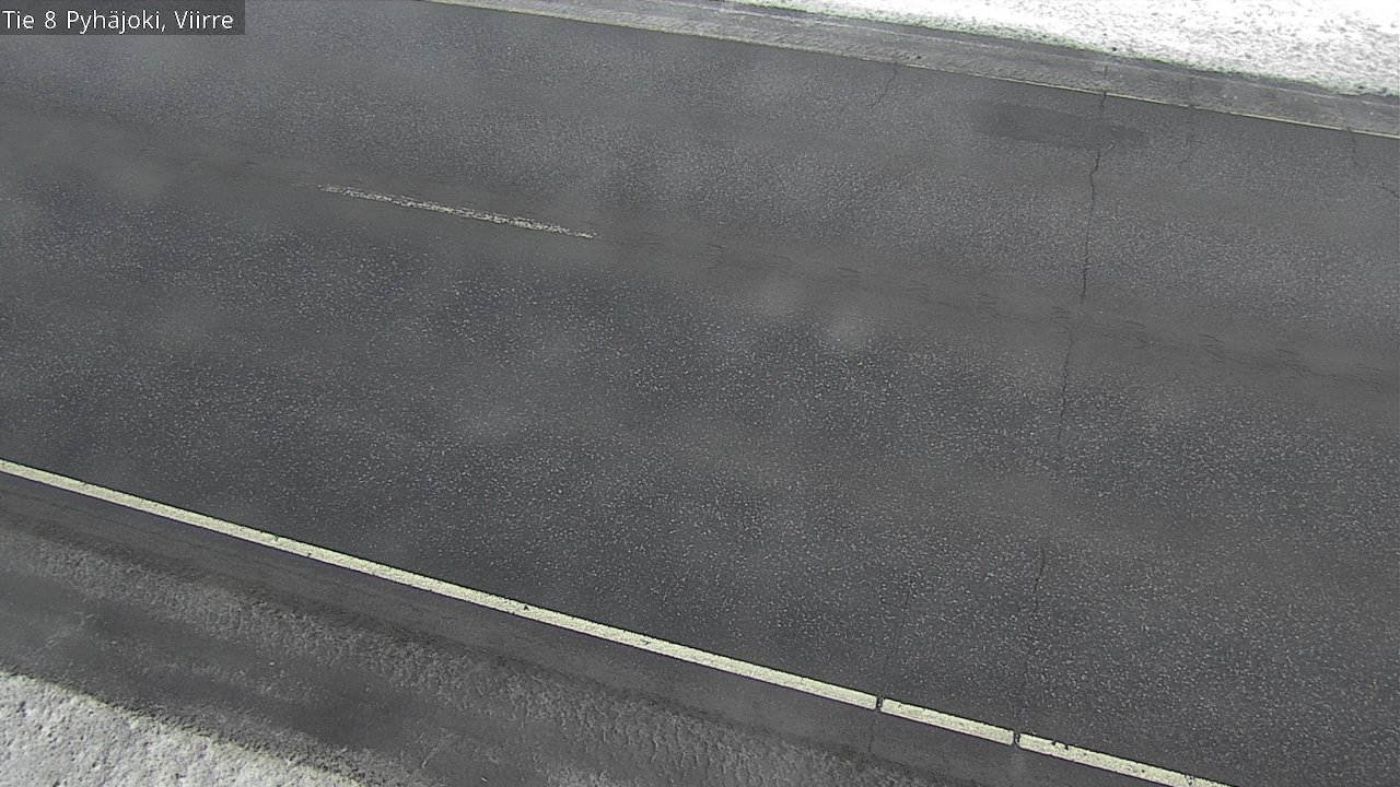 Weather Camera Image Väg 8 Pyhäjoki, Viirre, Pyhäjoki, Pohjois-Pohjanmaa