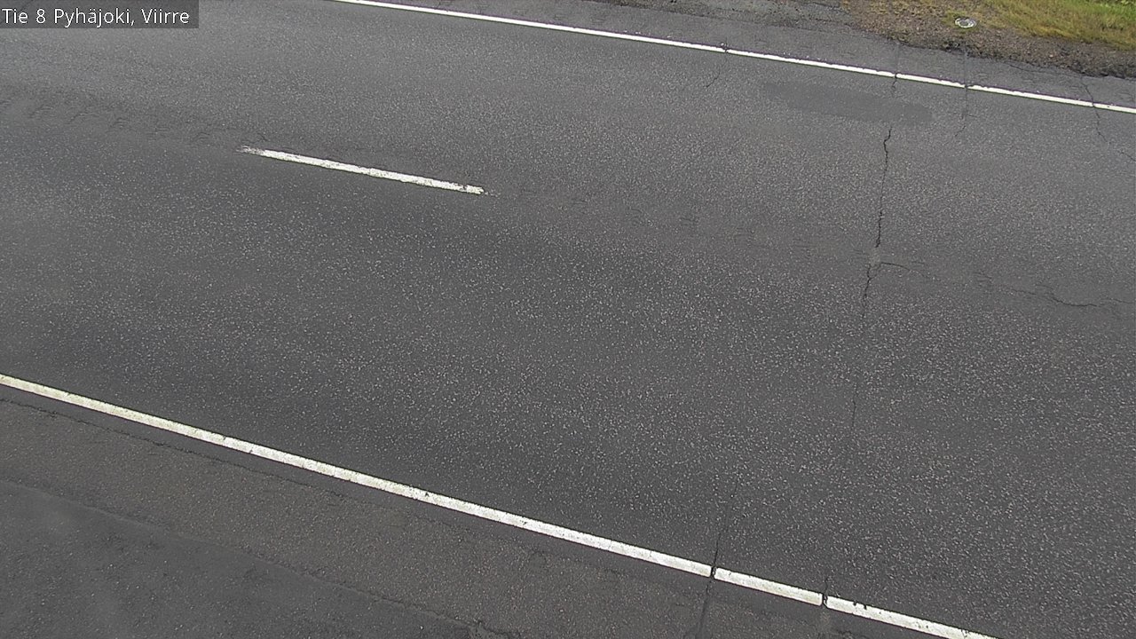 Weather Camera Image Väg 8 Pyhäjoki, Viirre, Pyhäjoki, Pohjois-Pohjanmaa
