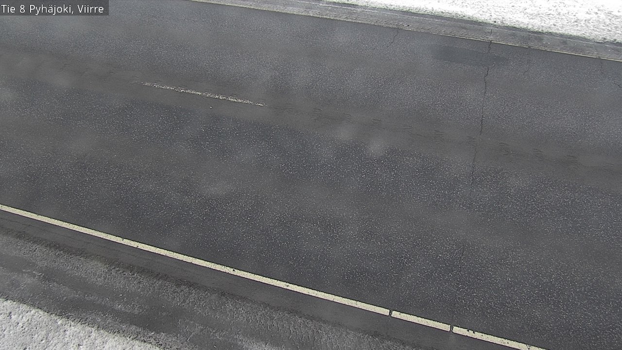 Weather Camera Image Road 8 Pyhäjoki, Viirre, Pyhäjoki, Pohjois-Pohjanmaa