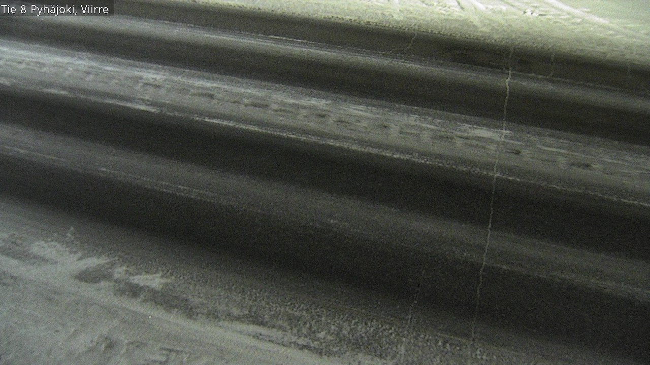 Weather Camera Image Väg 8 Pyhäjoki, Viirre, Pyhäjoki, Pohjois-Pohjanmaa