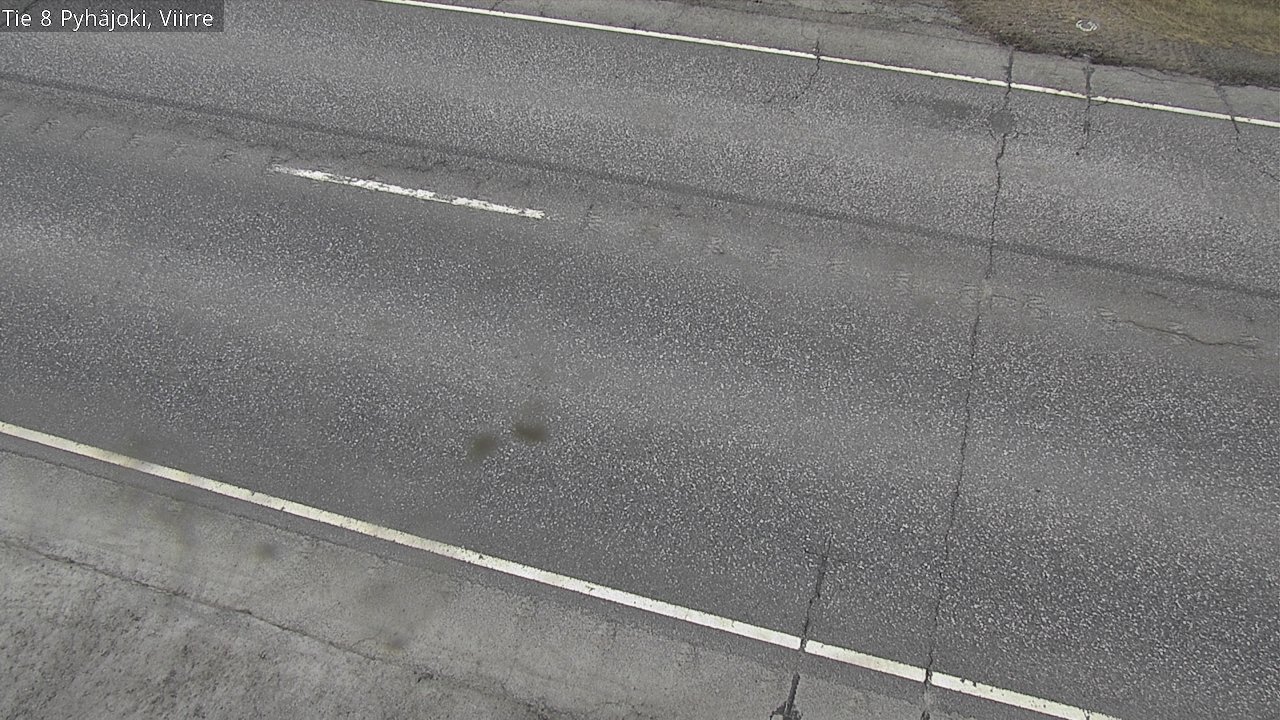 Weather Camera Image Väg 8 Pyhäjoki, Viirre, Pyhäjoki, Pohjois-Pohjanmaa