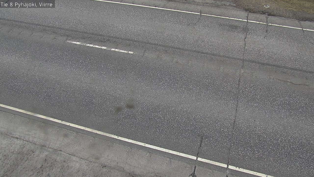 Weather Camera Image Väg 8 Pyhäjoki, Viirre, Pyhäjoki, Pohjois-Pohjanmaa
