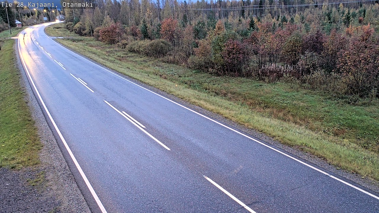 Kelikamerat Kuva Tie 28 Kajaani, Otanmäki, Kajaani, Kainuu