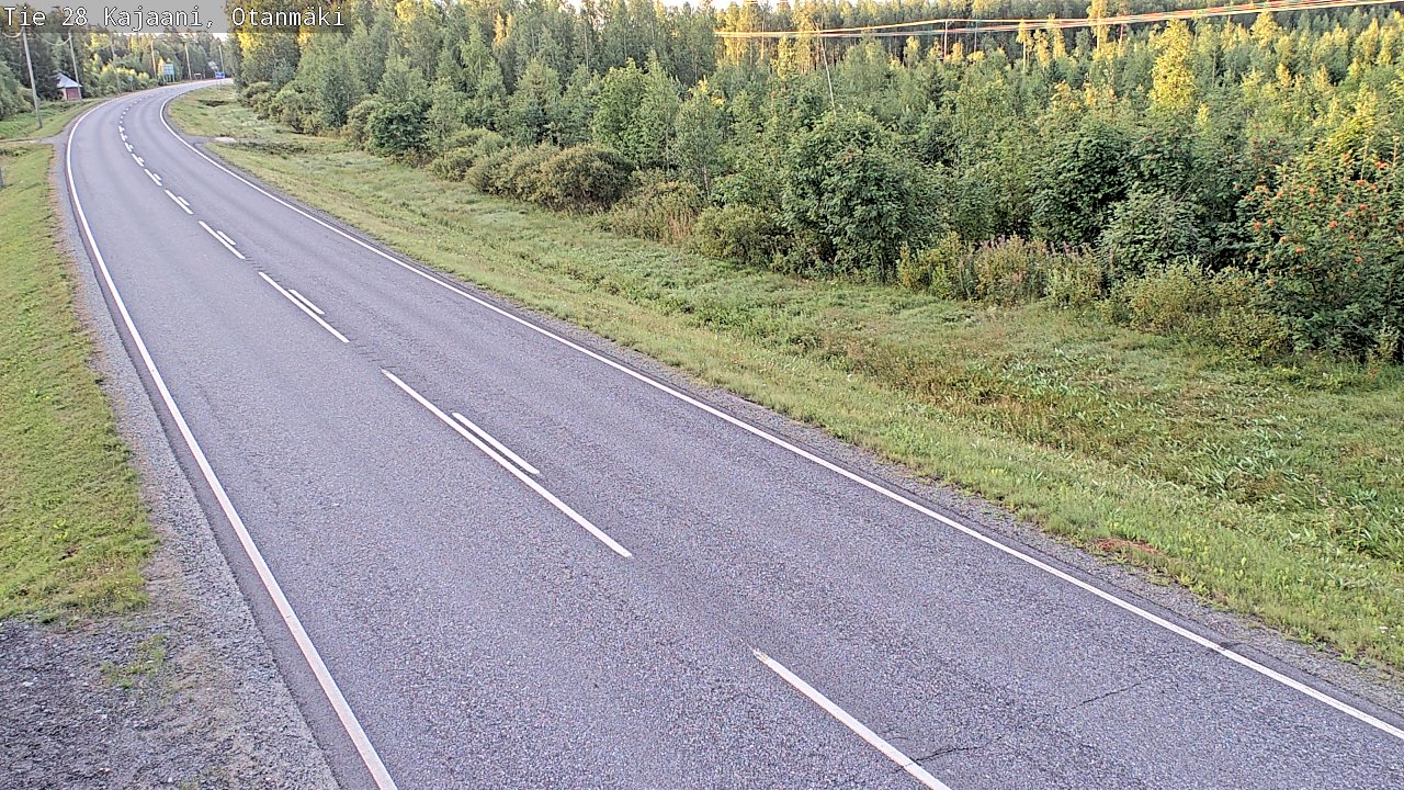 Kelikamerat Kuva Tie 28 Kajaani, Otanmäki, Kajaani, Kainuu