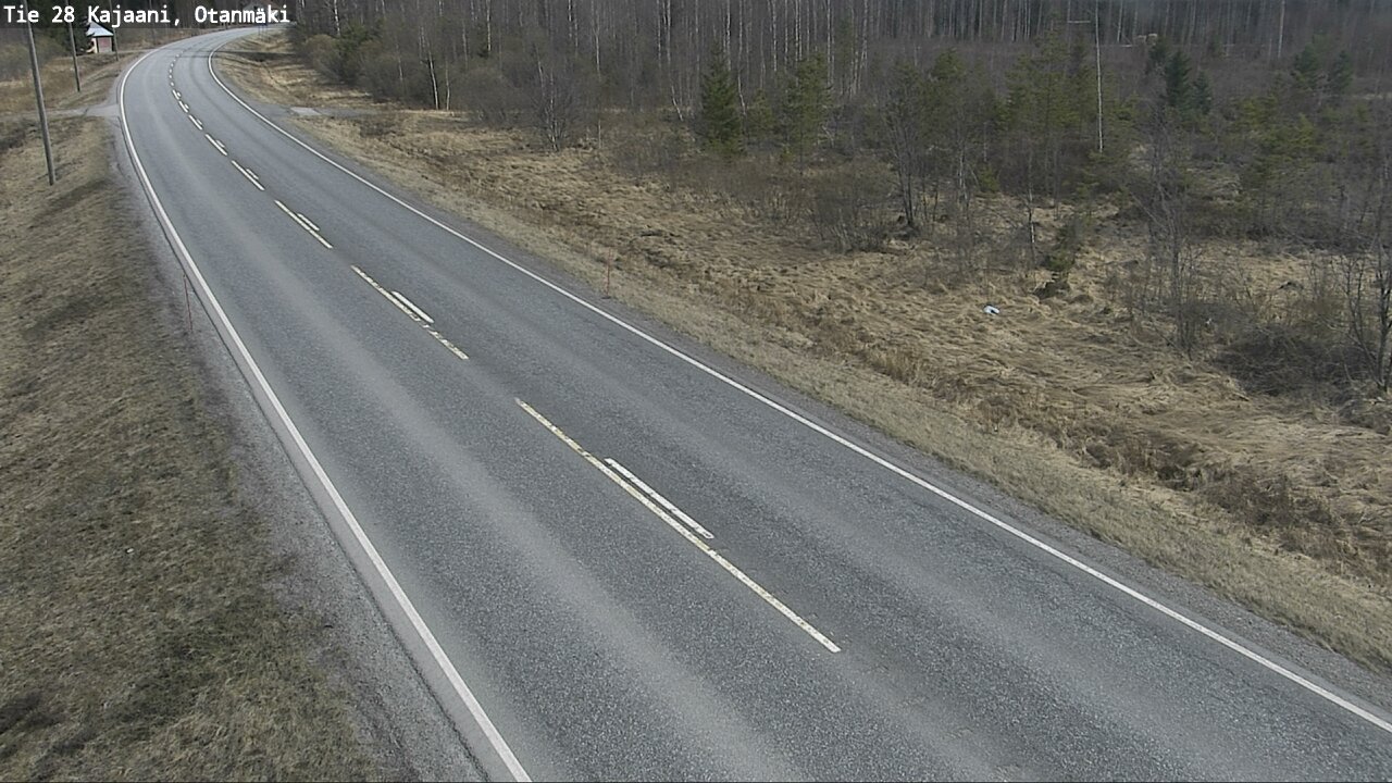 Kelikamerat Kuva Tie 28 Kajaani, Otanmäki, Kajaani, Kainuu