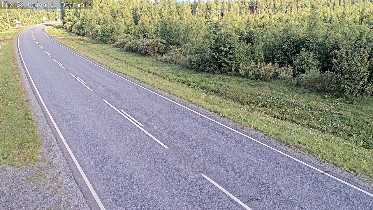 Kelikamerat Kuva Tie 28 Kajaani, Otanmäki, Kajaani, Kainuu