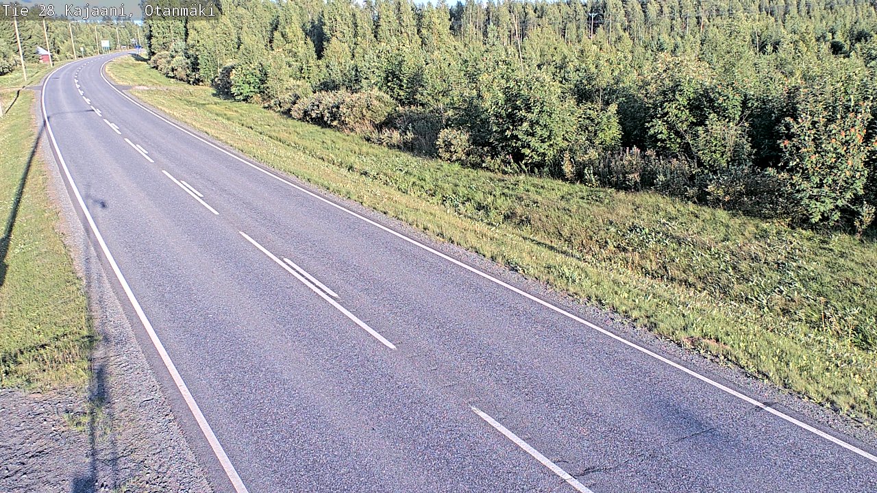 Kelikamerat Kuva Tie 28 Kajaani, Otanmäki, Kajaani, Kainuu