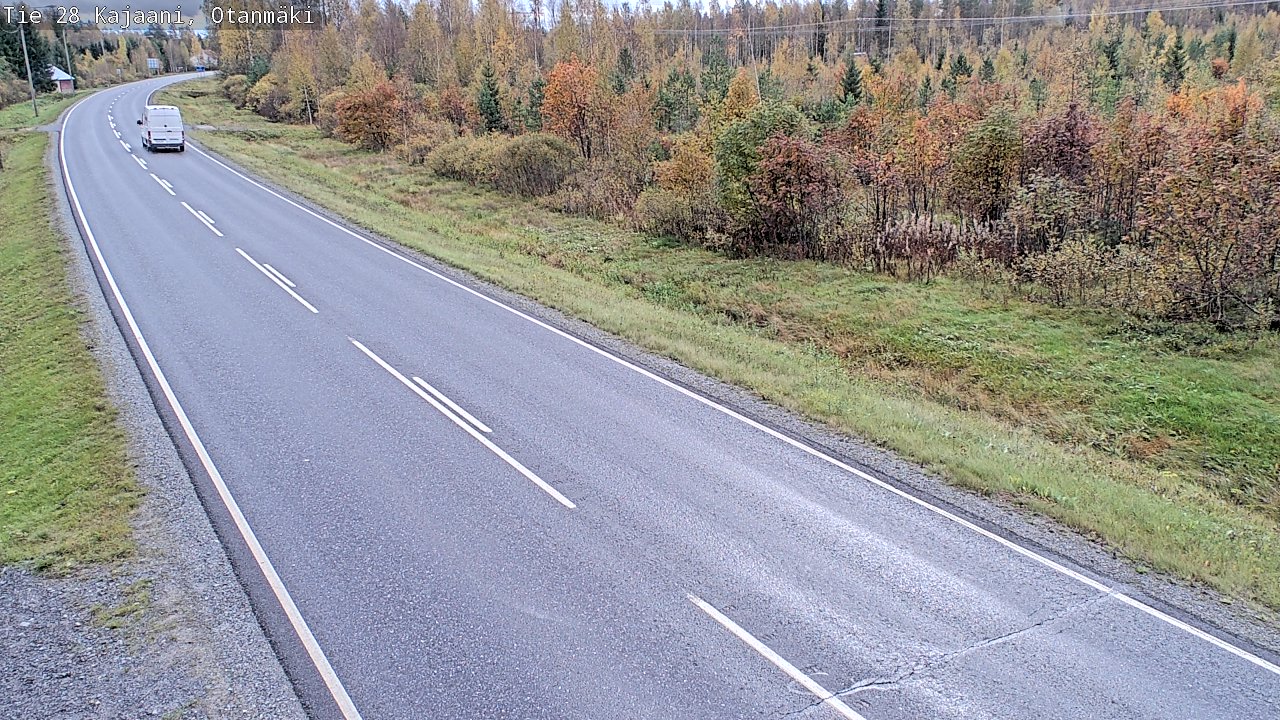Kelikamerat Kuva Tie 28 Kajaani, Otanmäki, Kajaani, Kainuu