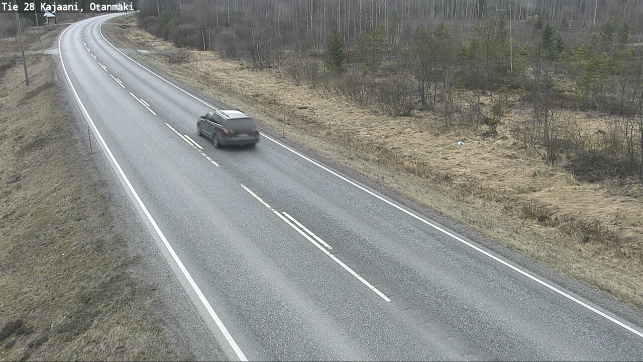 Weather Camera Image Road 28 Kajaani, Otanmäki, Kajaani, Kainuu