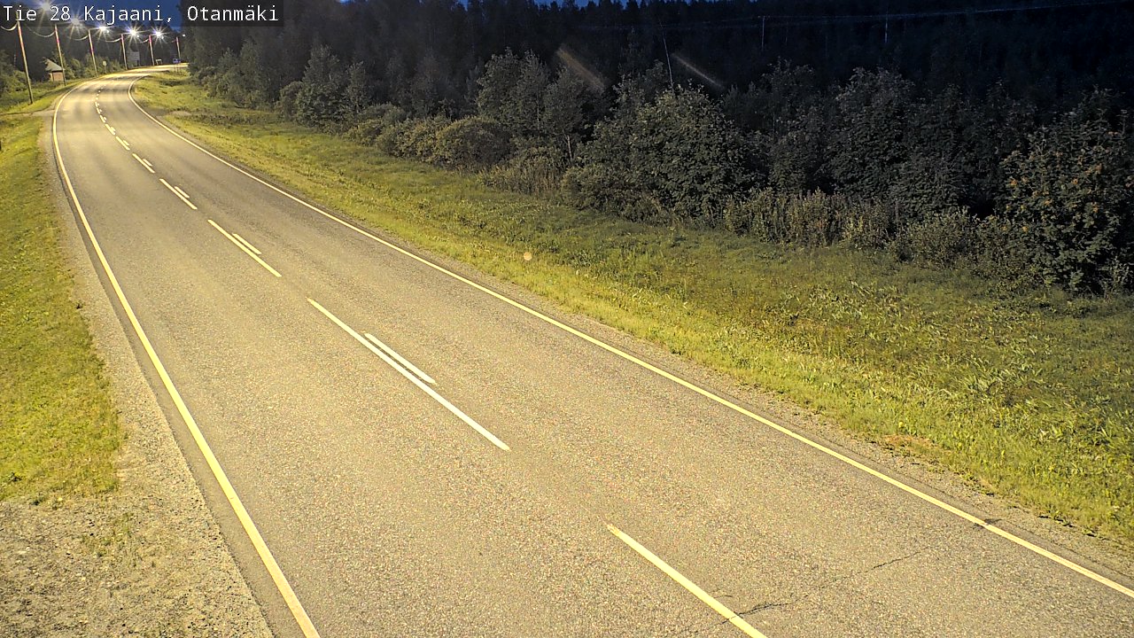 Kelikamerat Kuva Tie 28 Kajaani, Otanmäki, Kajaani, Kainuu