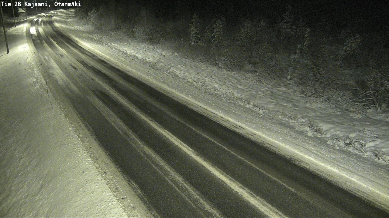 Weather Camera Image Väg 28 Kajana, Otanmäki, Kajaani, Kainuu