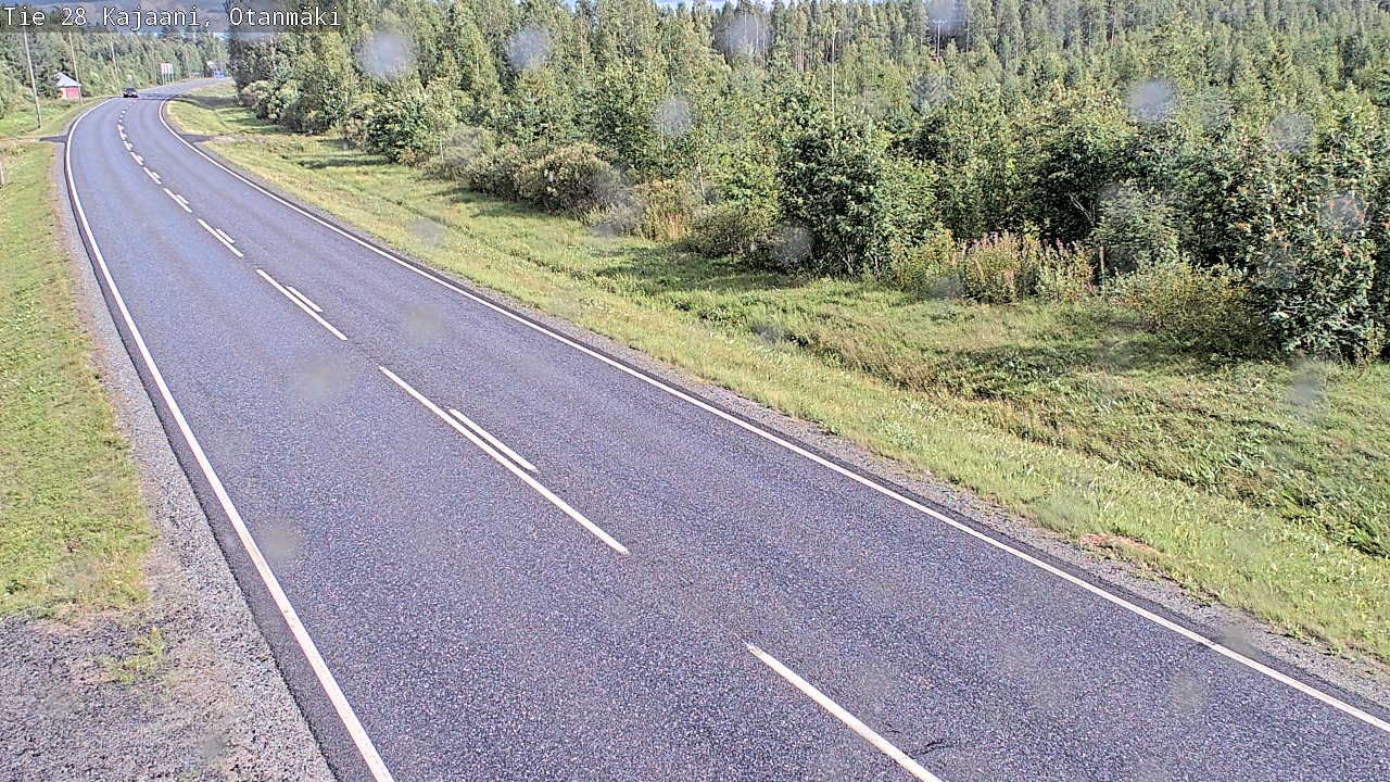 Kelikamerat Kuva Tie 28 Kajaani, Otanmäki, Kajaani, Kainuu