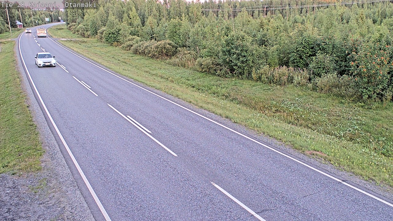 Kelikamerat Kuva Tie 28 Kajaani, Otanmäki, Kajaani, Kainuu