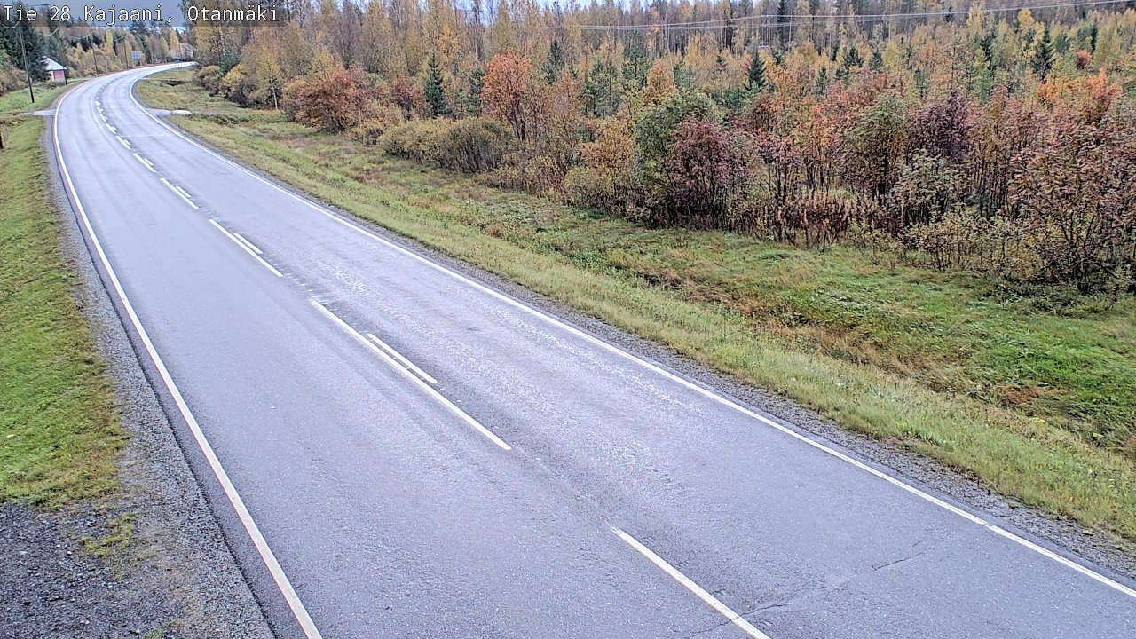 Kelikamerat Kuva Tie 28 Kajaani, Otanmäki, Kajaani, Kainuu