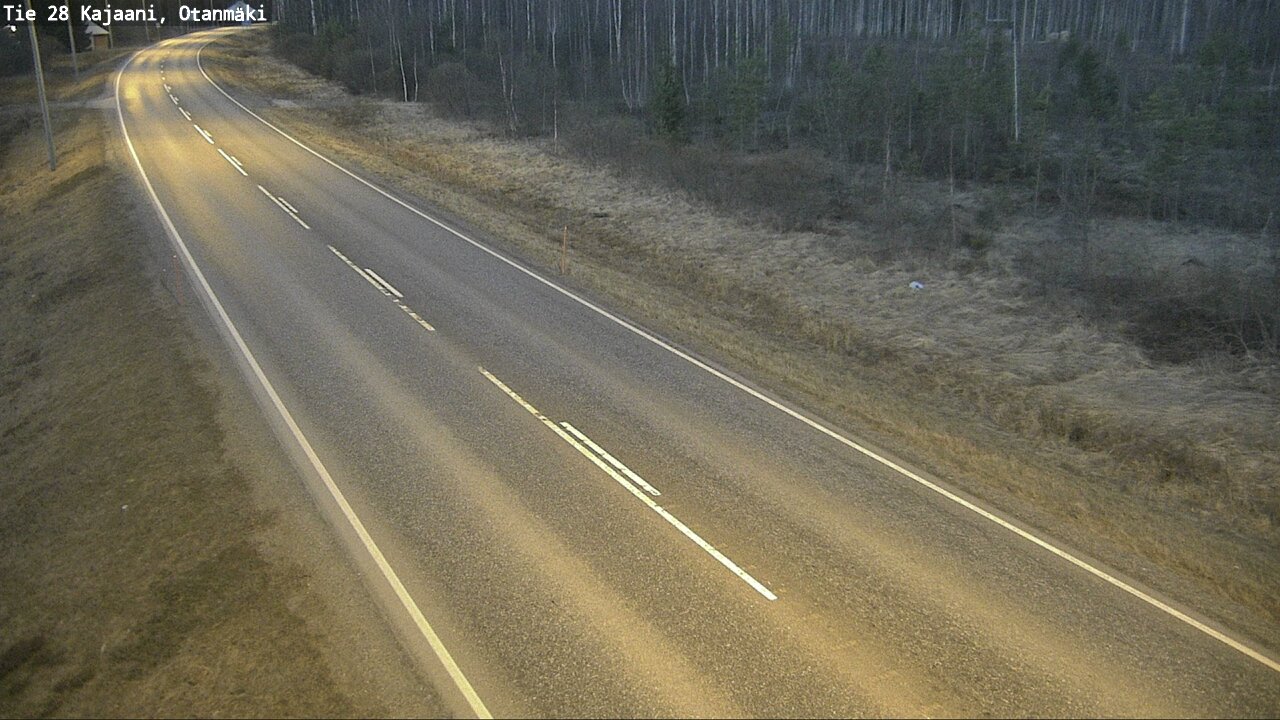 Kelikamerat Kuva Tie 28 Kajaani, Otanmäki, Kajaani, Kainuu