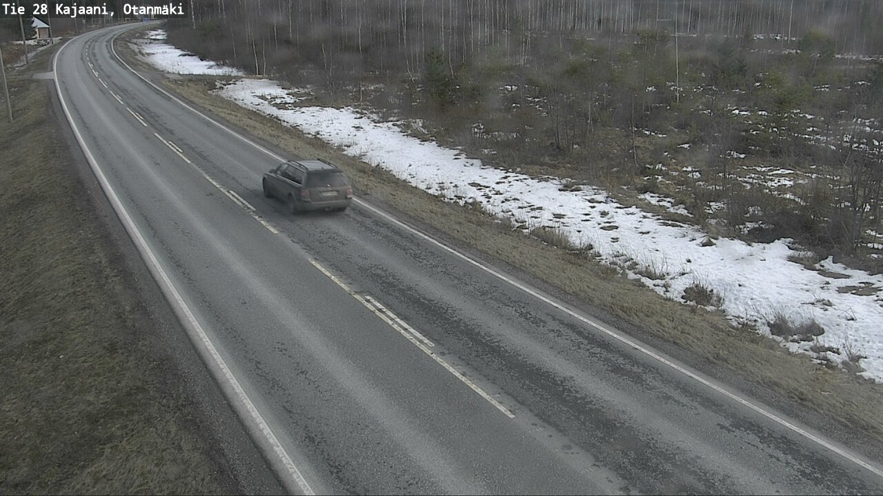 Weather Camera Image Road 28 Kajaani, Otanmäki, Kajaani, Kainuu