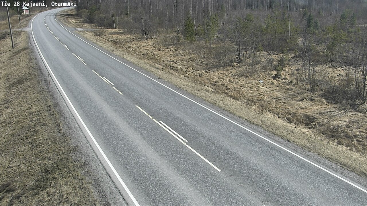 Kelikamerat Kuva Tie 28 Kajaani, Otanmäki, Kajaani, Kainuu