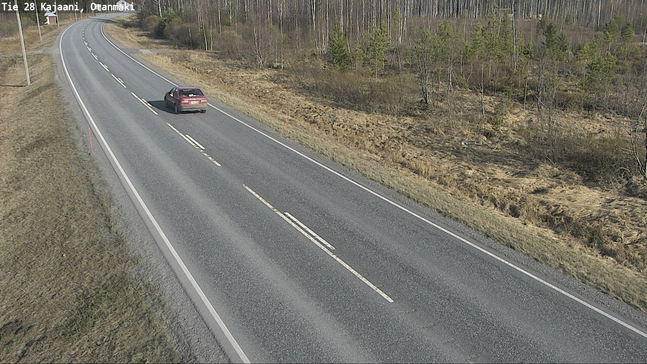 Kelikamerat Kuva Tie 28 Kajaani, Otanmäki, Kajaani, Kainuu