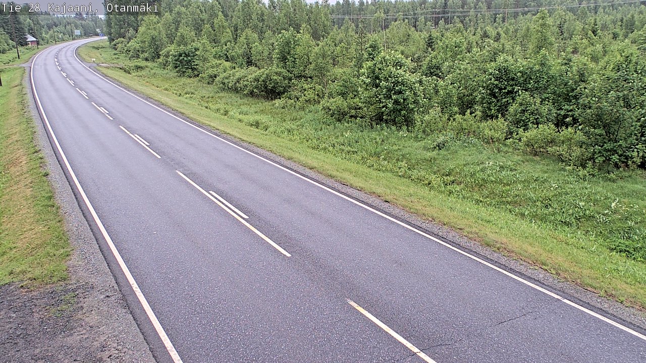 Kelikamerat Kuva Tie 28 Kajaani, Otanmäki, Kajaani, Kainuu