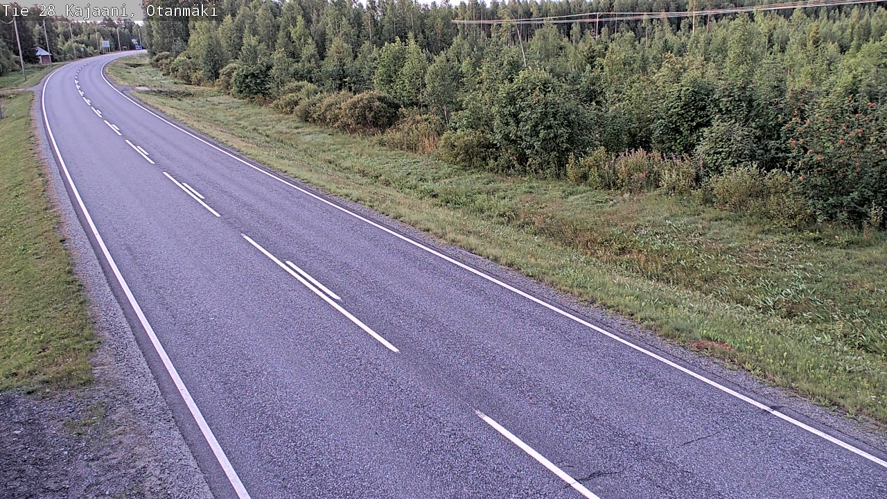 Kelikamerat Kuva Tie 28 Kajaani, Otanmäki, Kajaani, Kainuu