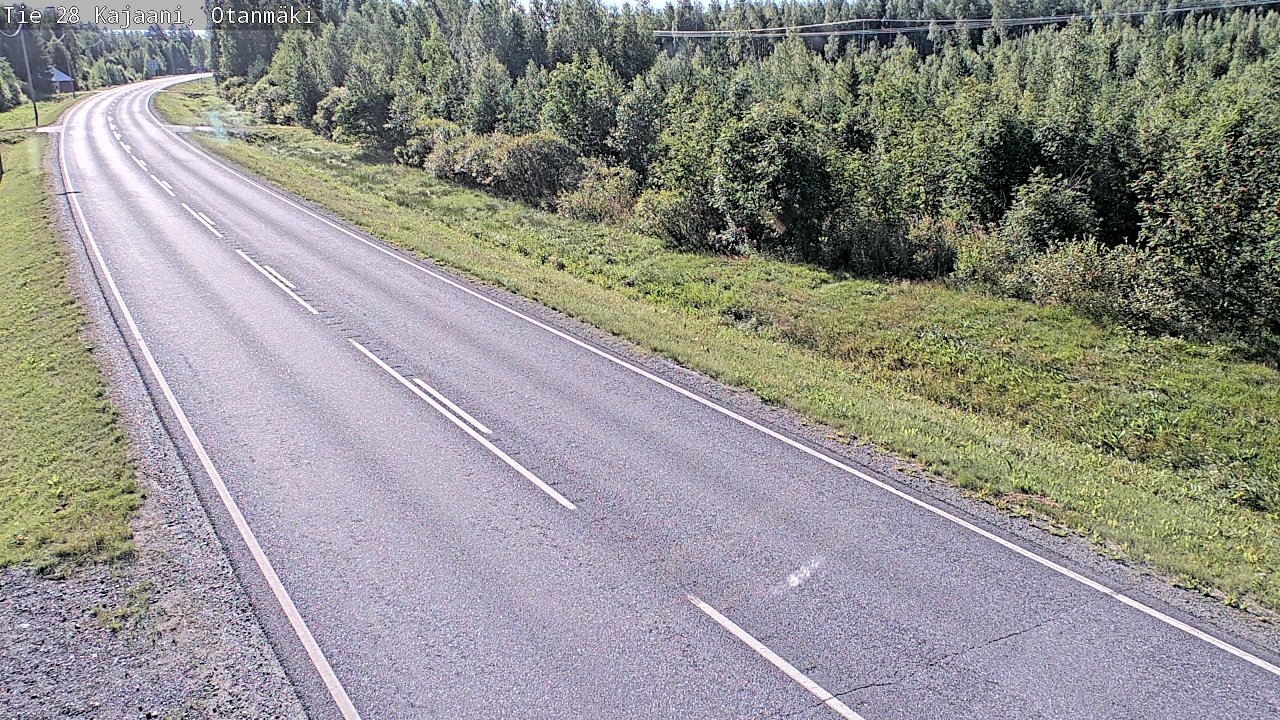 Kelikamerat Kuva Tie 28 Kajaani, Otanmäki, Kajaani, Kainuu