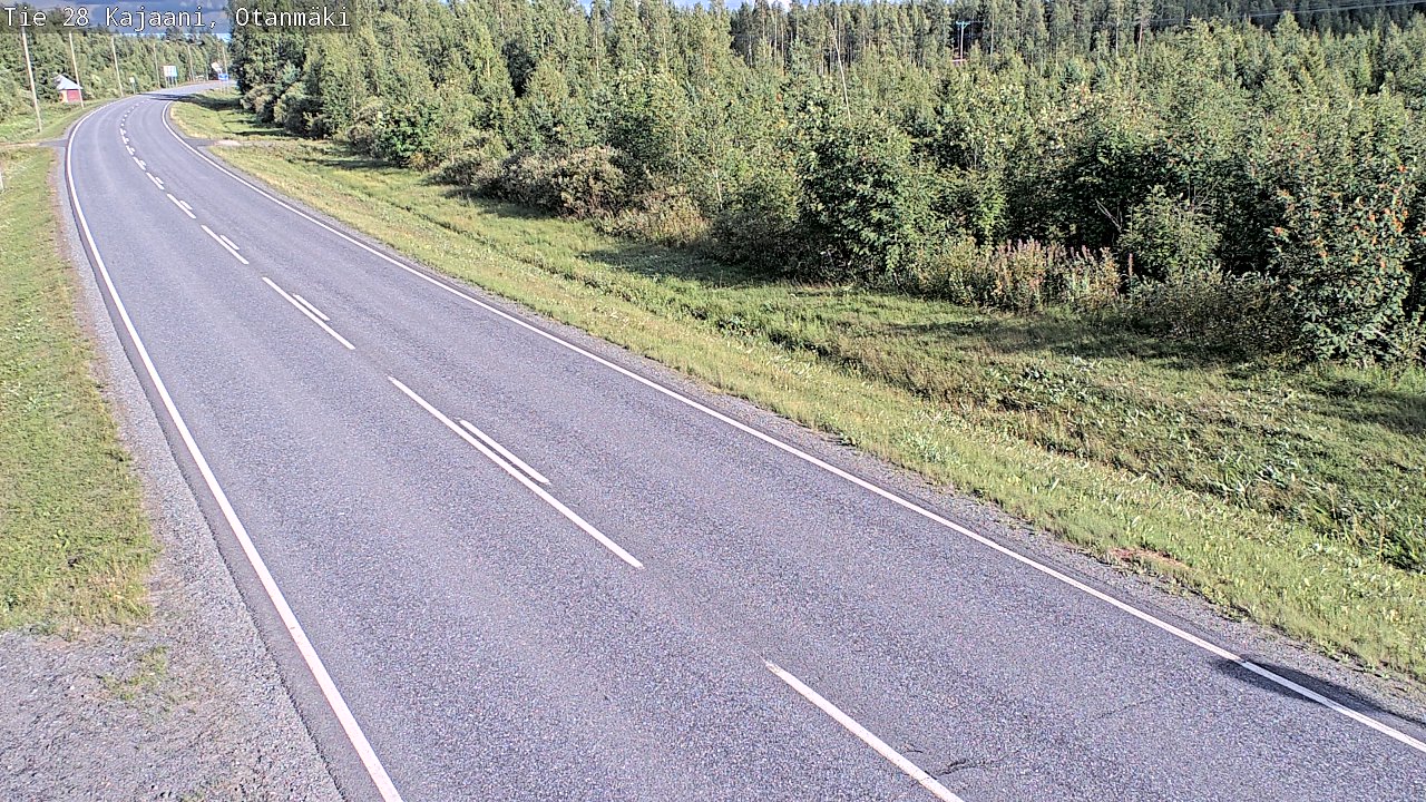 Kelikamerat Kuva Tie 28 Kajaani, Otanmäki, Kajaani, Kainuu