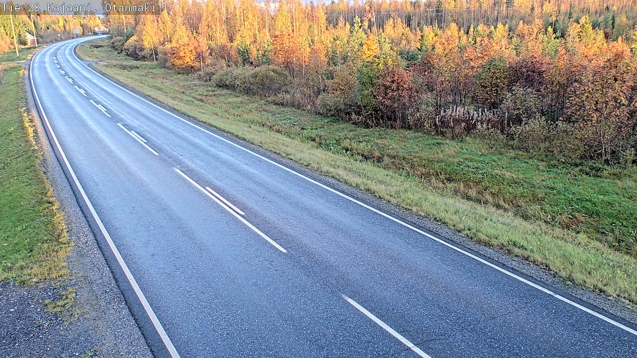 Kelikamerat Kuva Tie 28 Kajaani, Otanmäki, Kajaani, Kainuu