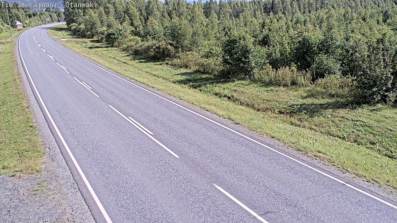 Kelikamerat Kuva Tie 28 Kajaani, Otanmäki, Kajaani, Kainuu