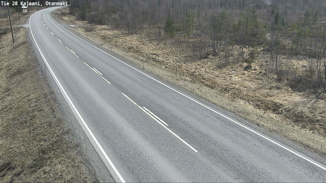 Kelikamerat Kuva Tie 28 Kajaani, Otanmäki, Kajaani, Kainuu