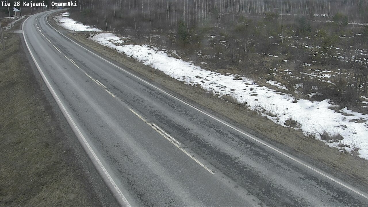 Weather Camera Image Road 28 Kajaani, Otanmäki, Kajaani, Kainuu
