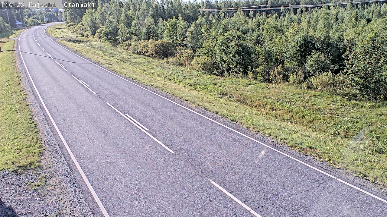 Kelikamerat Kuva Tie 28 Kajaani, Otanmäki, Kajaani, Kainuu